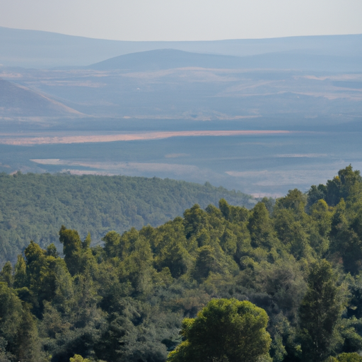צילום פנורמי של נוף צפון ישראל עוצר הנשימה